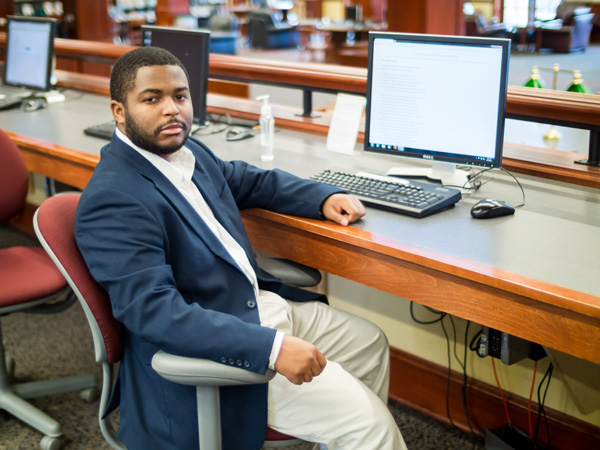 Your gift supports award winning students like Lewis.
